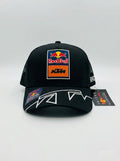 Red Bull KTM Racing Trucker Cap – Black Adjustable Snapback