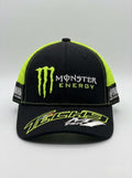Monster Energy Yamaha Factory Racing Cap – Black & Neon Green