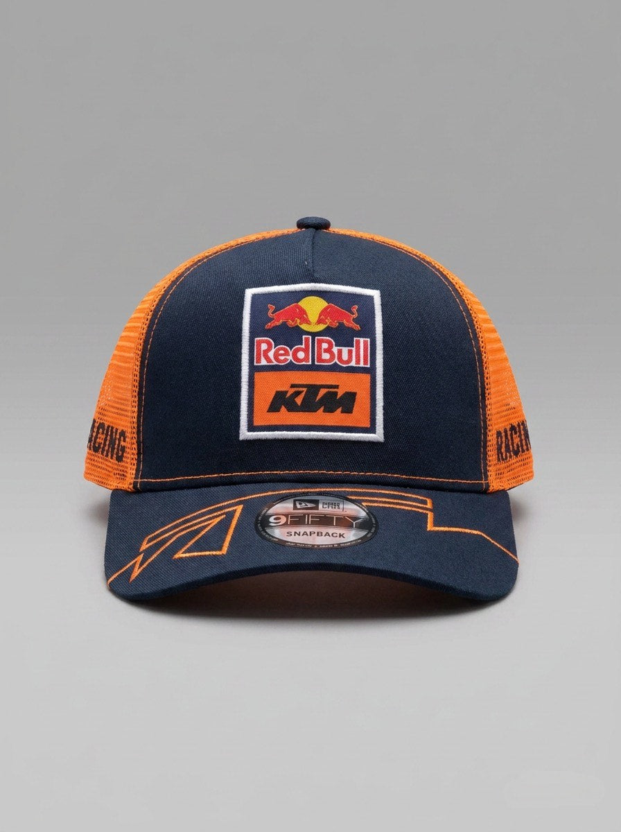 Red Bull KTM Snapback Cap – Navy & Orange